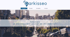 Desktop Screenshot of parkisseo.com