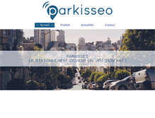 Tablet Screenshot of parkisseo.com